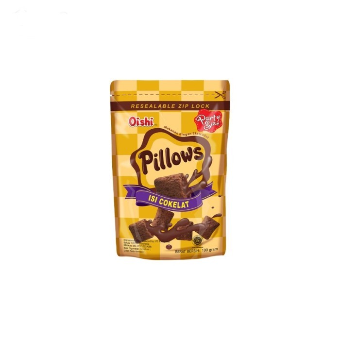 

OBRAL PILLOWS ISI COKELAT OISHI 100GR CHOCOLATE SNACK