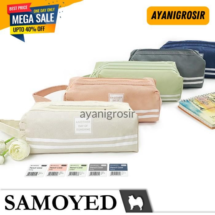 

POPULER TEMPAT / KOTAK PENSIL / PENCIL / PEN CASE / POUCH SAMOYED PCMI-01 BY AYANI GROSIR !!