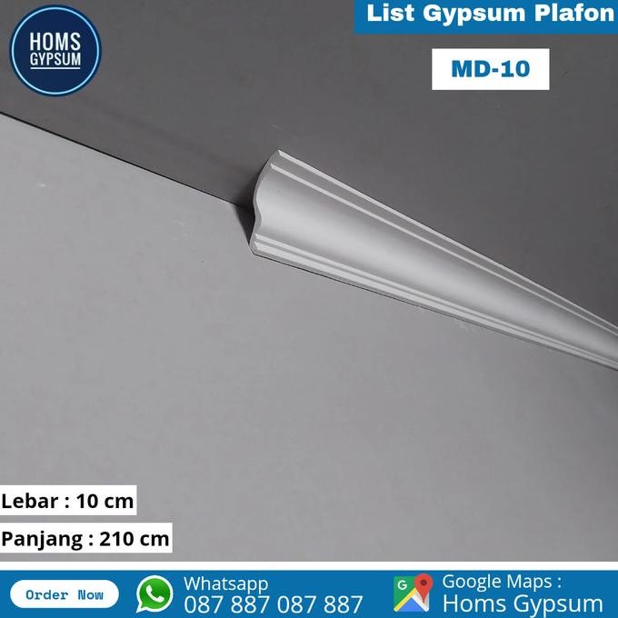 LIS GYPSUM POLOS S 10CM