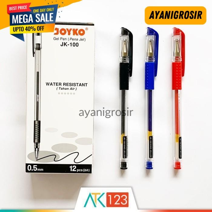 

GRATIS ONGKIR PULPEN JOYKO GEL PEN JK-100 BY AYANI GROSIR !!