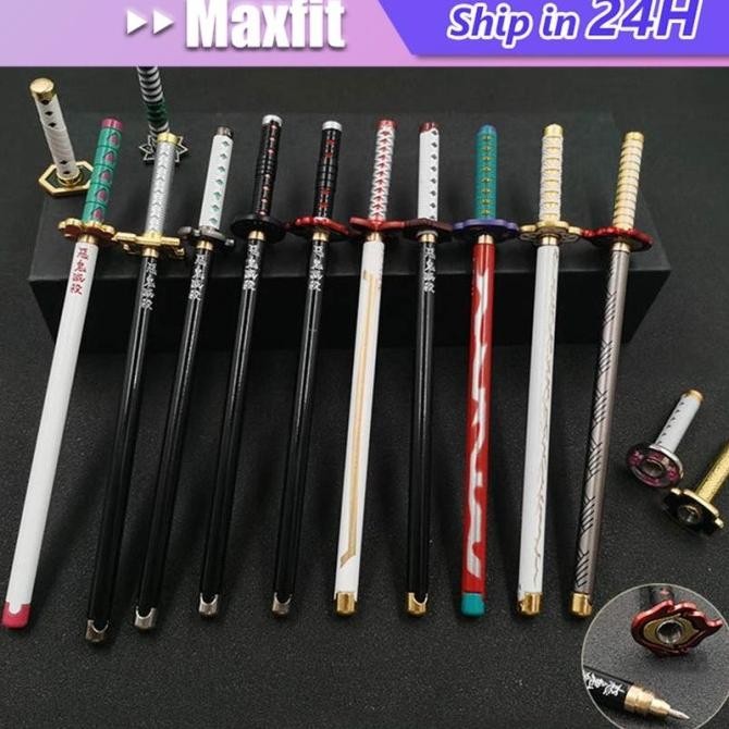 

Pena Pulpen Pedang Sword Pen Anime Demon Slayer Kimetsu No Yaiba