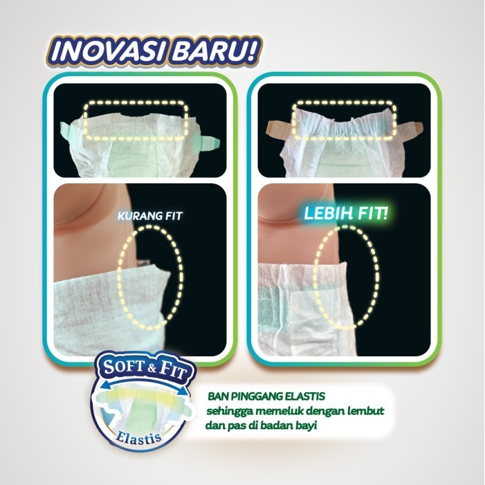 Ready Gas (Gratis Hadiah) Mamypoko Royal Soft M 72 - Popok Bayi Perekat
