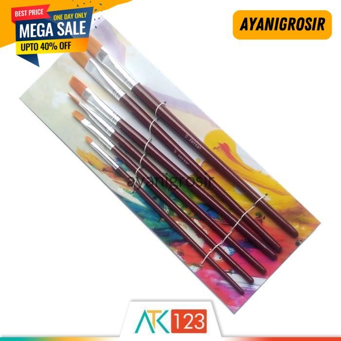 

PALING MURAH KUAS LUKIS / BRUSH JOYKO SET BR-4 BY AYANI GROSIR !!