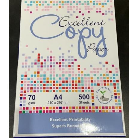 

Sale (1 Rim) Kertas Hvs A4 Excellent 75 Gr (Harga Khusus Online)