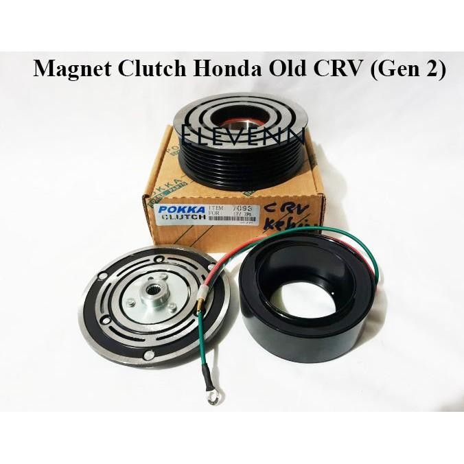 Magnet Clutch Honda Old Crv (Gen 2) Cr-V Ac Mobil Magnit Pully Pulley