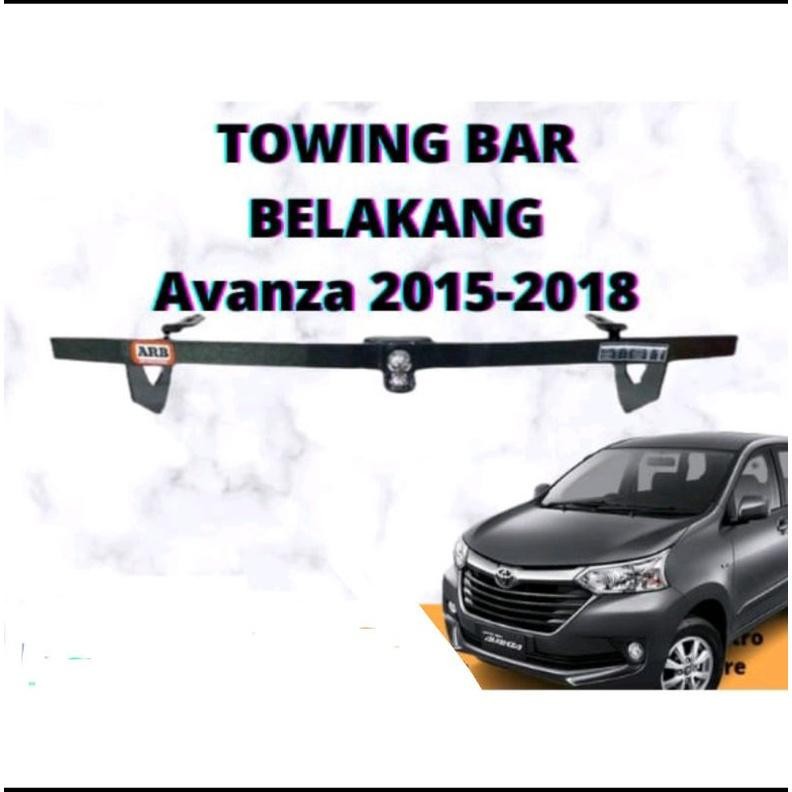 Towing Bar Besi Tebal Pelindung Bumper Bemper Mobil Avanza Xenia 2015 2016 2017 2018 Model Arb Long