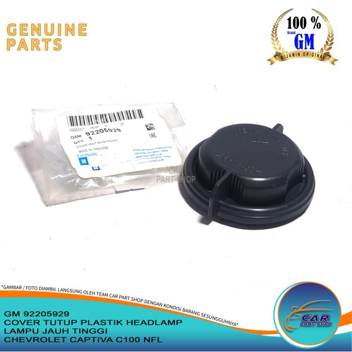 COVER TUTUP PLASTIK HEADLAMP LAMPU JAUH CHEVROLET CAPTIVA C100 NFL