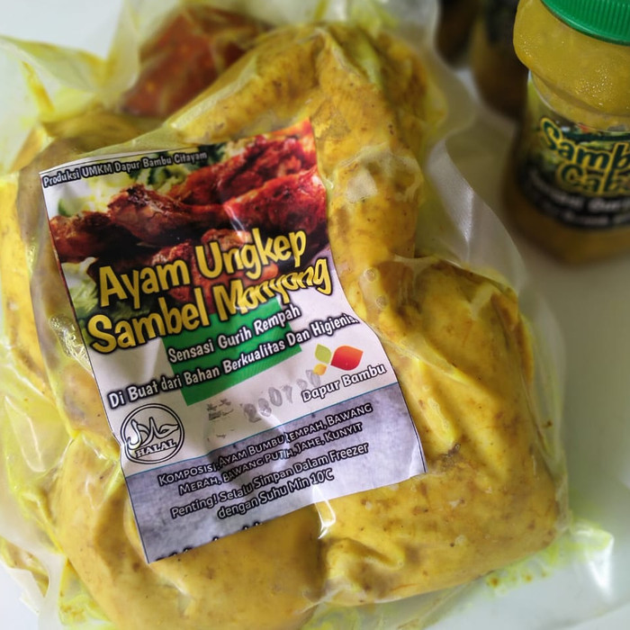 

Ayam Ungkep Bumbu Kuning Sambel Monyong / Frozen Food