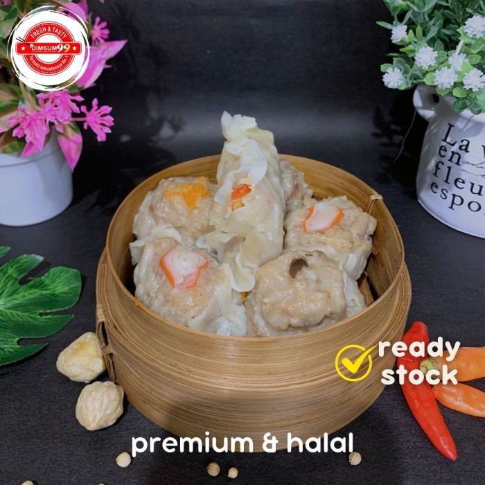 

Dimsum Ayam Frozen X Isi 50 Pcs Free Saus Merah & Lada Hitam