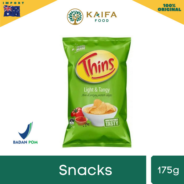 

Ready Gas!!! Thins Potato Chips Australia 175 Gr