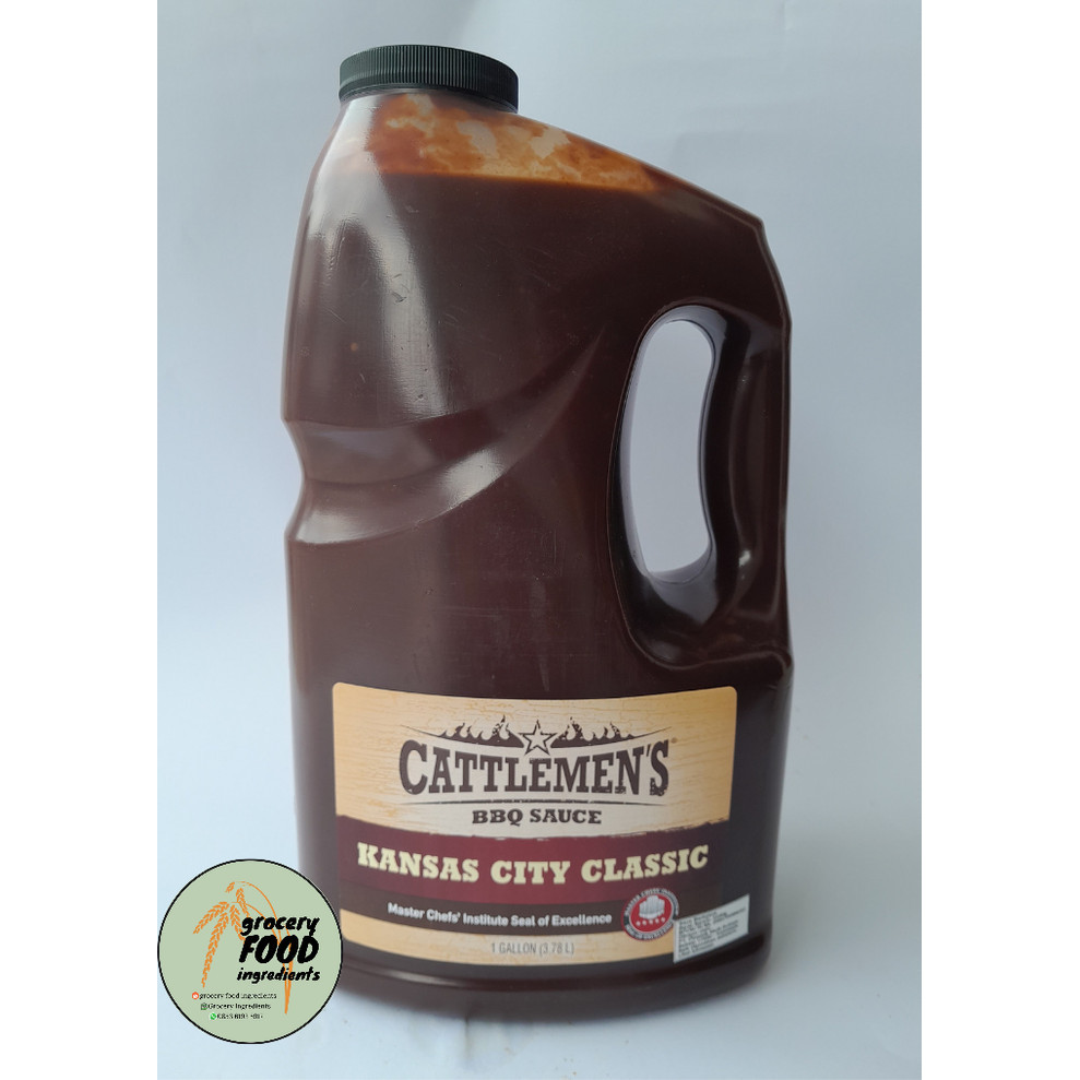 

Cattlemens Bbq Sauce / Saus Bbq / Saos Bbq - 3.78L
