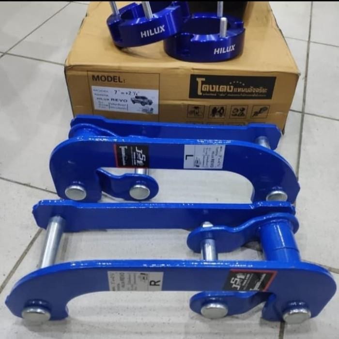 Peninggi Lift Kit Depan Belakang Hilux Revo Vigo Lift Kit 2.5Inch