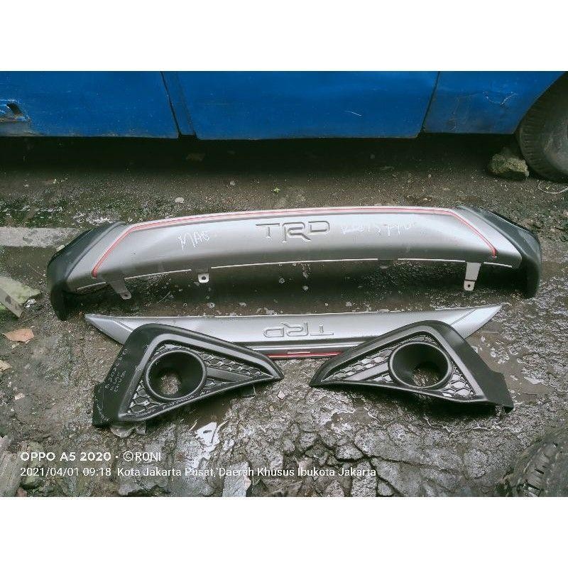 Bodykit Bemper Depan Belakang Rush Trd 2018/2019 Trd