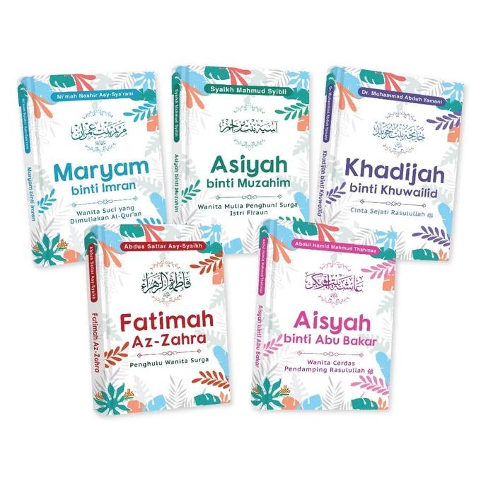 

Paket Lima Wanita Penghulu Surga + BOX Lengkap Maryam Asiyah Khadijah Fatimah Aisyah - Pustaka Al-Kautsar