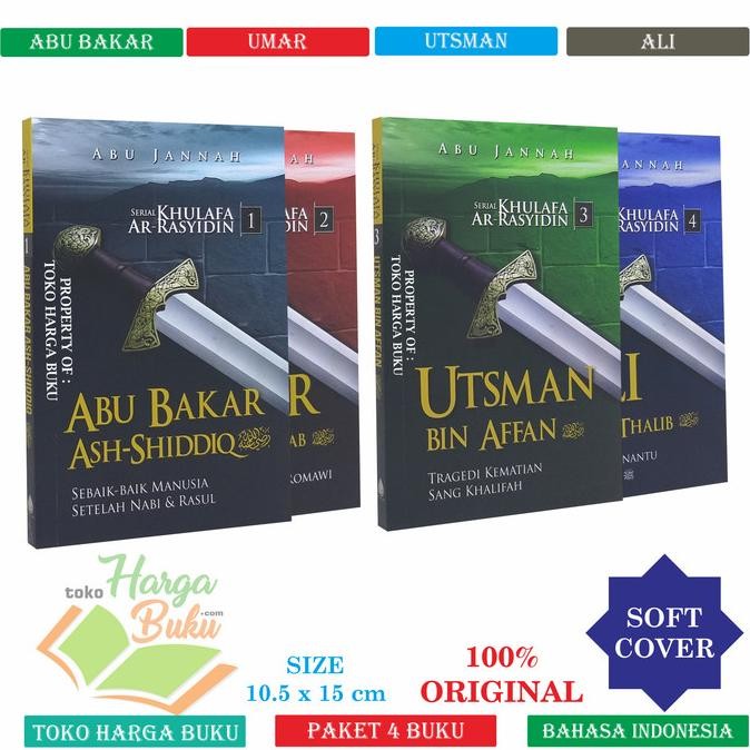 

Paket Serial Khulafa Ar-Rasyidin Jld 1 2 3 4 Abu Bakar Umar Utsman Ali