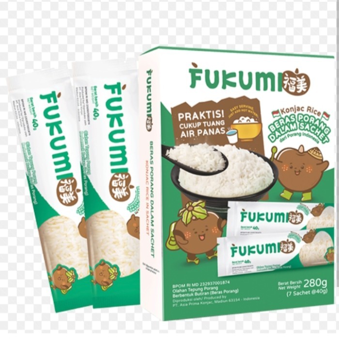 

TERBARU fukumi beras porang 280gr box
