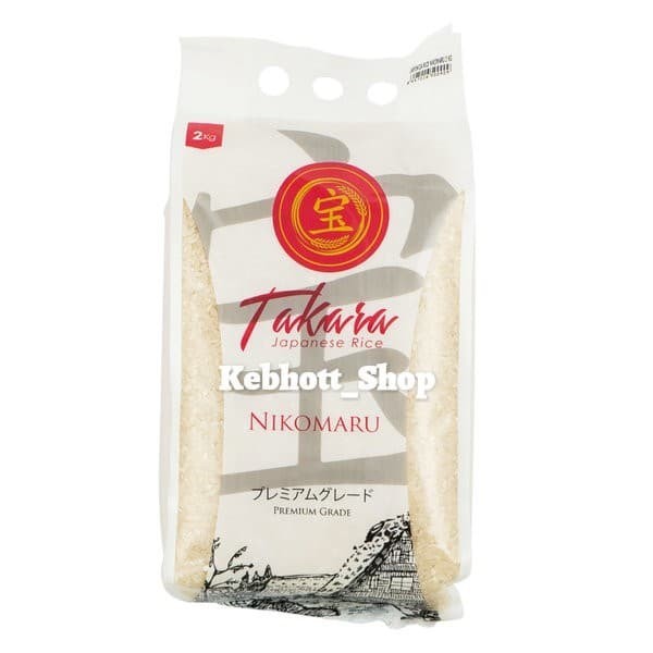 

TERBARU Takara Japanese Rice Nikomaru Tarabas 2kg Beras Putih Import Japan