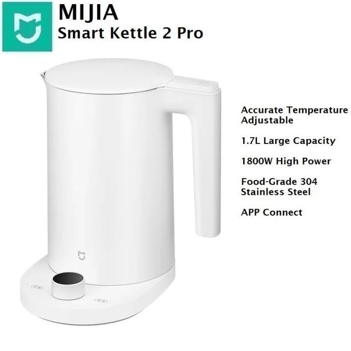 MIJIA Smart Kettle 2 Pro - Teko Air Elektrik 1.7L 1800W - MJJYSH01YM