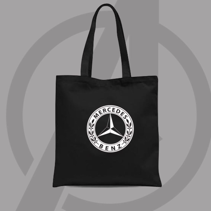 Tas Totebag Custom - Mercedes Benz Logo