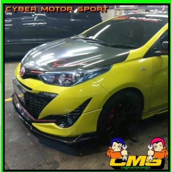 Lips Bumper Depan Yaris Trd. Lips Bumper Universal. Front Lips Bumper