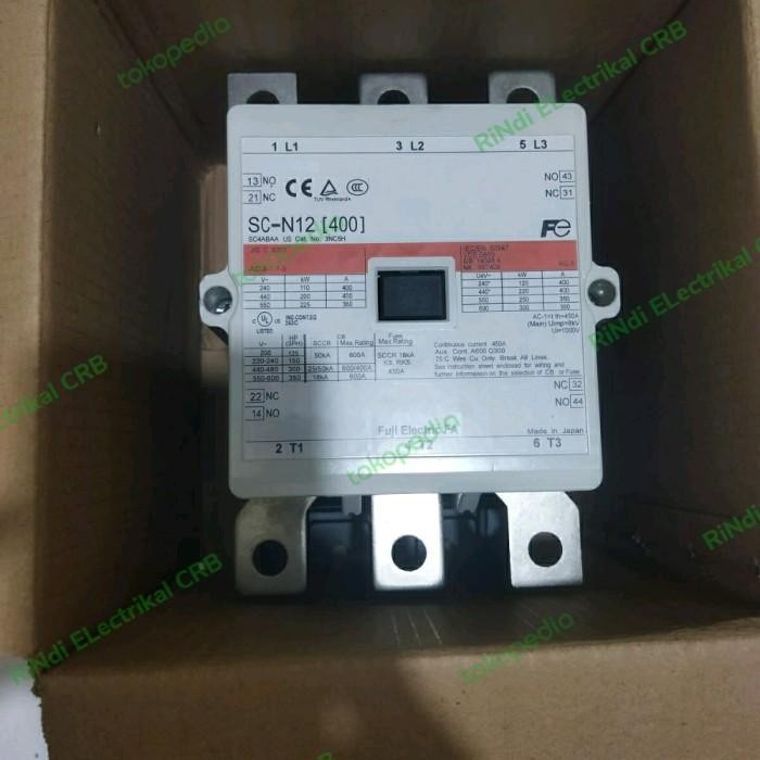 Kontaktor Sc-N12 400 Scn12 Ac 110V Dc
