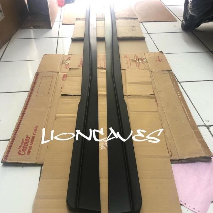 Side Skirt Extension Add On Civic Type R Fd1 Fd2 - Plastic Pp Carbon Termurah