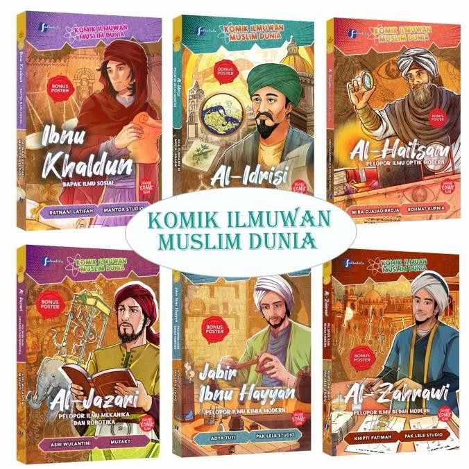 

Komik Ilmuwan Muslim Dunia PERJILID Buku Anak Islam Penerbit Salsabila