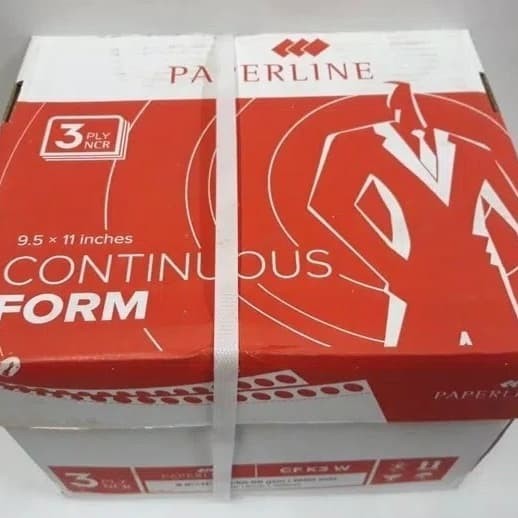 

TERMURAH - kertas komputer continuous form 3ply 9,5x11 paperline warna