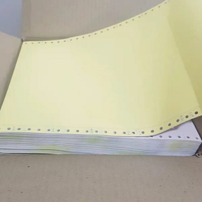 

TERMURAH - continuous form kertas komputer 3ply full atau bagi 2 paper prins
