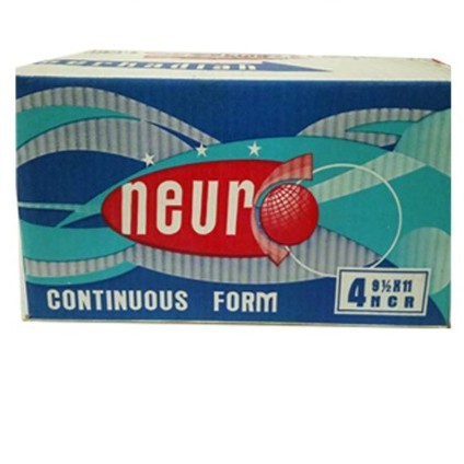 

Continuous Form / Kertas Dot Matrix Neuro 9 1/2 x 11 - 4 Ply (K4)