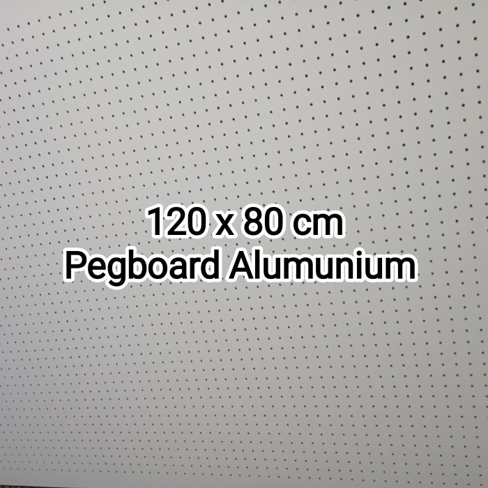 

TERBARU Papan Berlubang Alumunium 80 x 120 cm