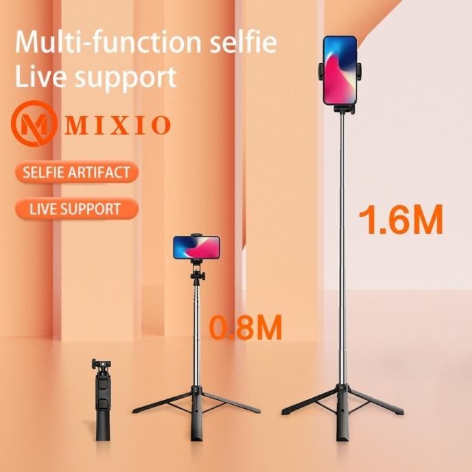 MIXIO A31 Tongsis Bluetooth Selfie Stick Tripod