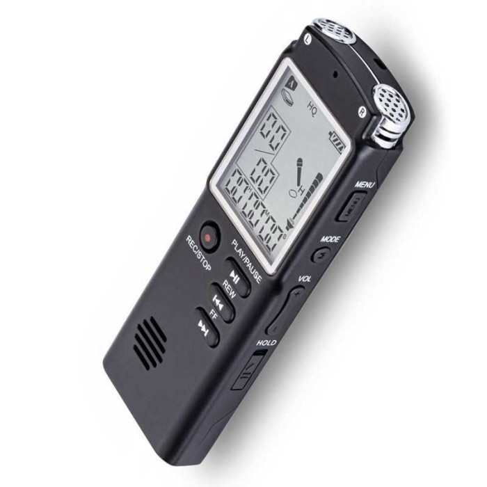 Perekam Suara Tersembunyi Sadap Suara Digital Voice Recorder 8Gb