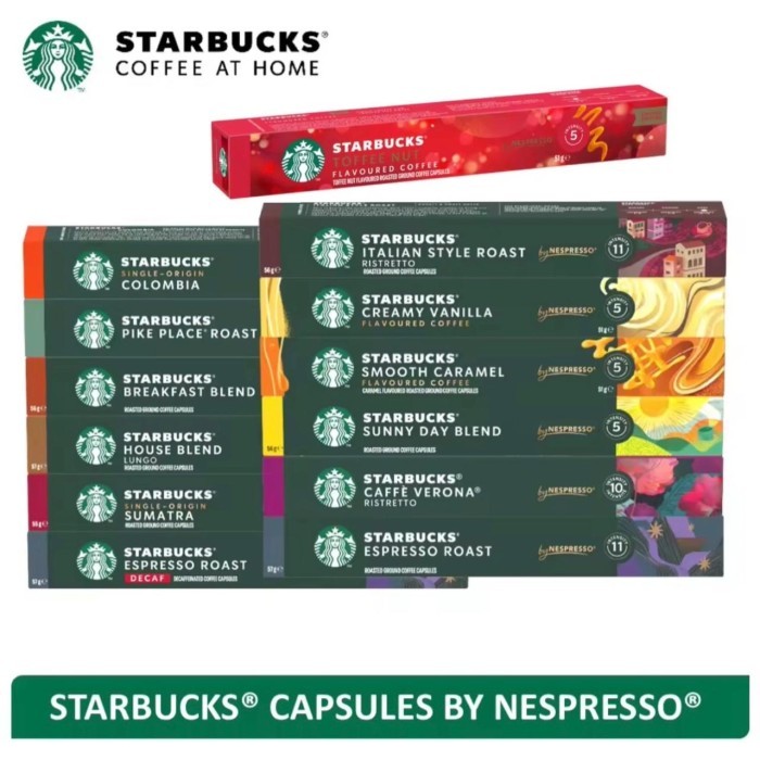 

Terlaris Starbucks Nespresso Coffee Capsule - Original