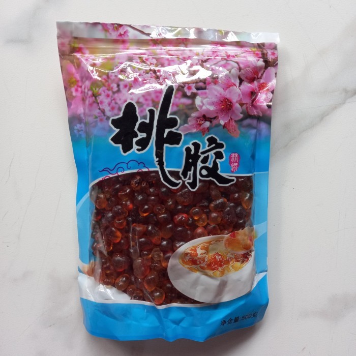 

Best Seller Peach Gum Premium (Tao Jiao) 500Gram