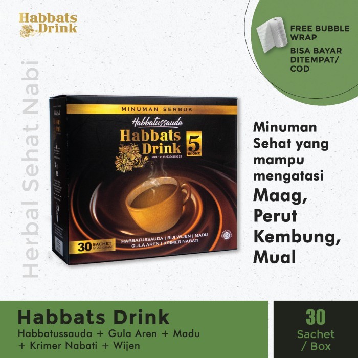 

Termurah Habbats Drink Isi 30 Sachet
