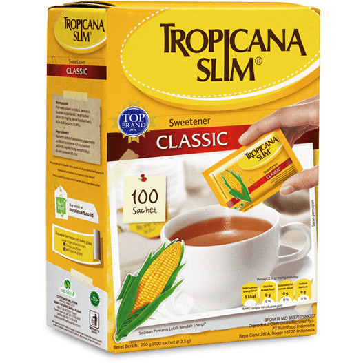 

Cuci Gudang Tropicana Slim Sweetener Sachet 100'S