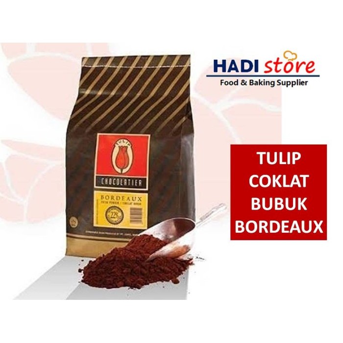 

Terbaru Tulip Coklat Bubuk Bordeaux 250 Gr / 500 Gr / 1 Kg (Repack)