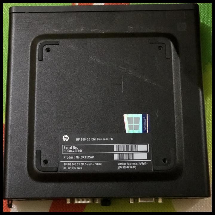 Mini pc hp 260 G3 Dm corei5 7200u