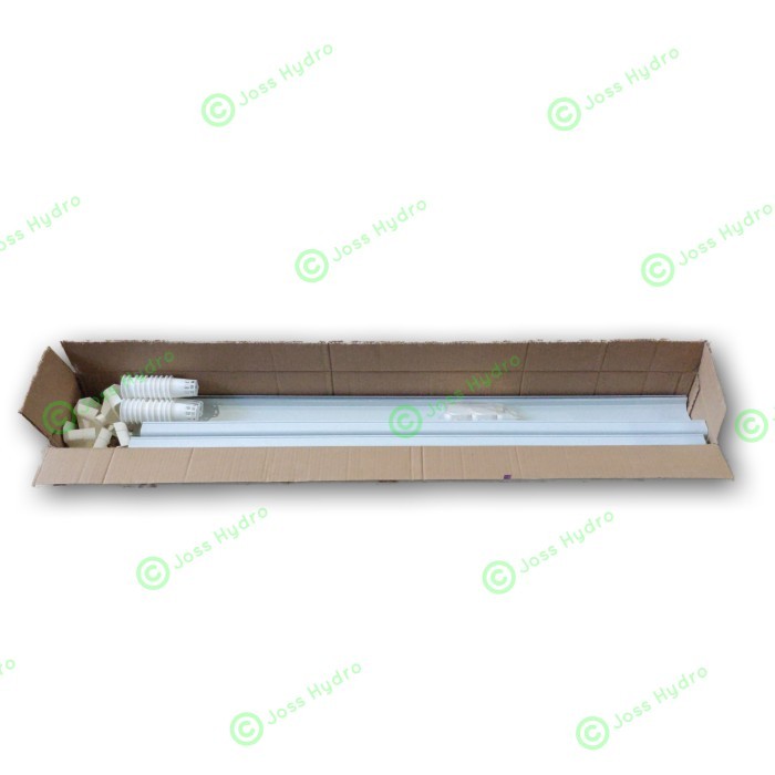 Gully Trapesium Hidroponik NFT kit 30 lubang