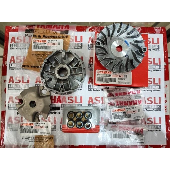 (Pnp) Paket Cvt Pully Depan Mio M3 - Mio Z  Original Yamaha Genuine Parts