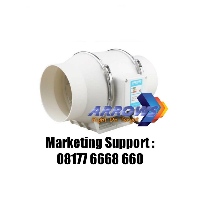 Best Seller Inline Fan 4 Inch Inline Fan Pp Plastik 4 Inch Duct Inline Pp 4 Inch