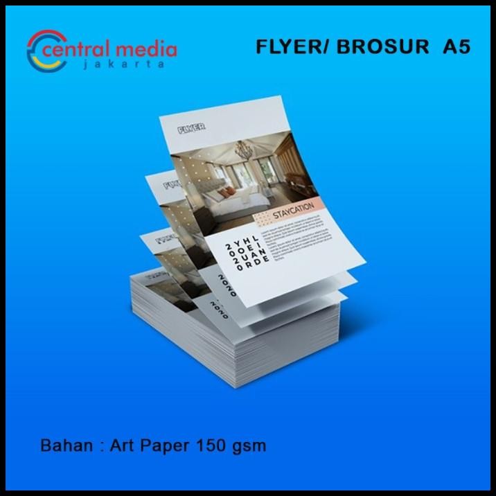 

Cetak Brosur A5 Full Color Ap 150 Gr
