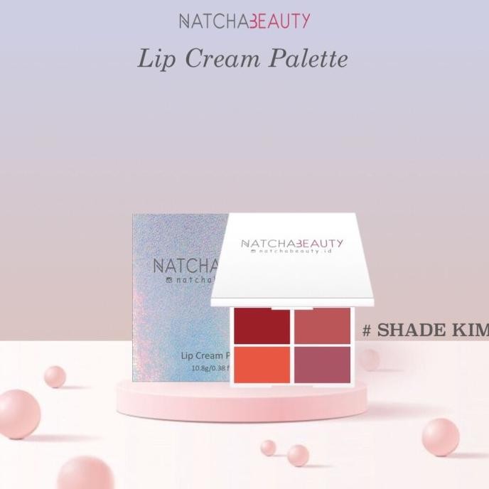natcha beauty lip cream palette