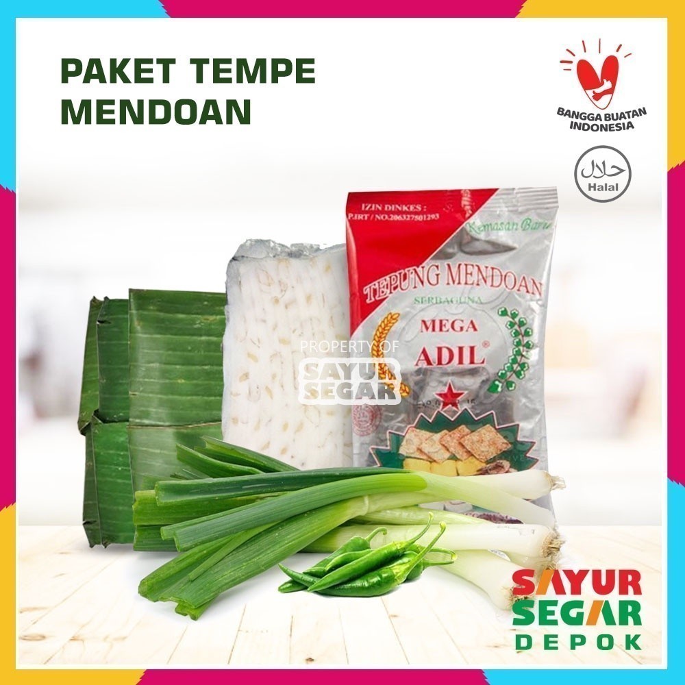 

PAKET TEMPE MENDOAN[1 Paket] SPESIAL