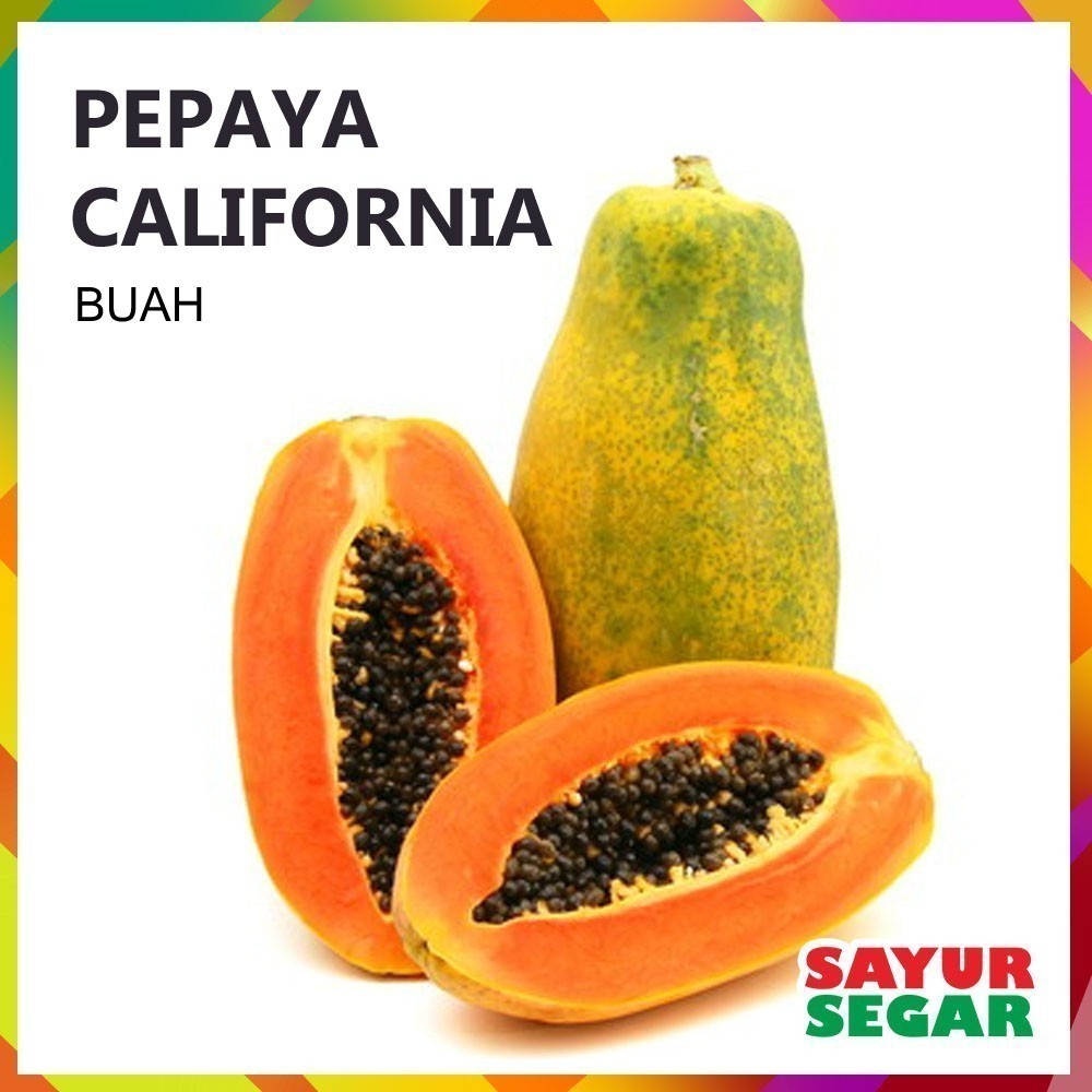 

Buah Pepaya California [1 Buah, ±1Kg]