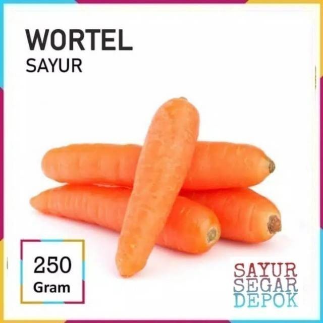 

WORTEL LOKAL / WORTEL SAYUR 500 gram