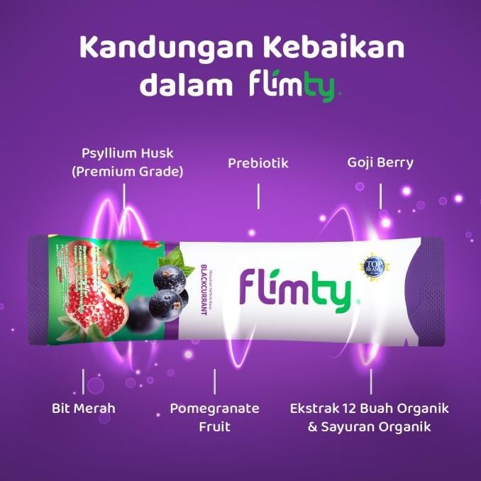 

Premium ! FLIMTY Paket Hemat SILVER (2 box) - Fiber Pelangsing Badan All in One