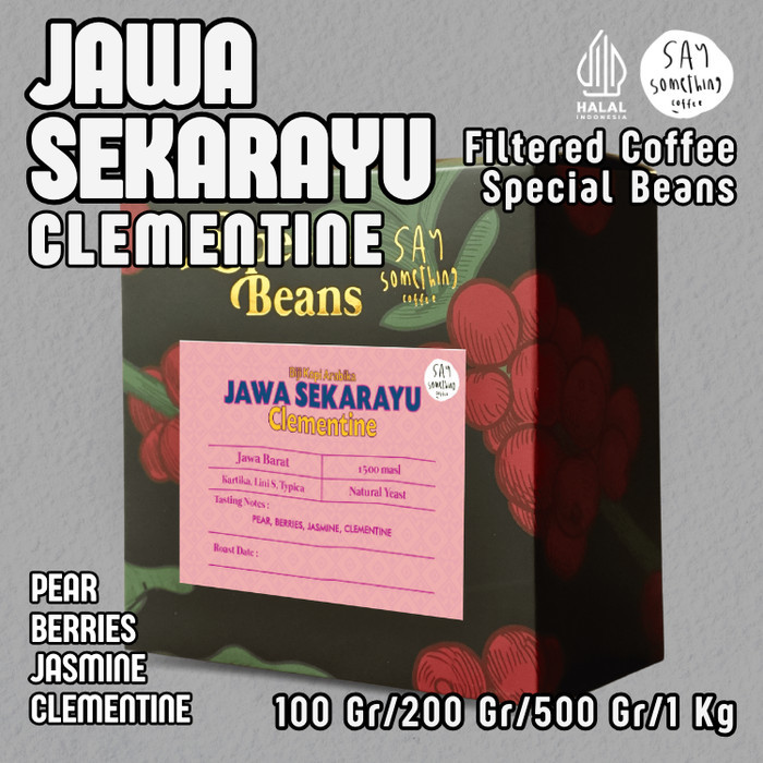 

Biji Kopi Arabika Jawa Sekarayu Clementine - Filter