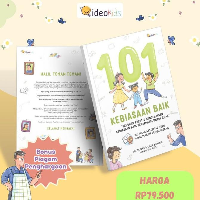 

Buku Edukasi - 101 Kebiasaan Baik - Ideokids